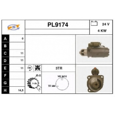 PL9174 SNRA Стартер