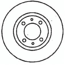 561326BC BENDIX Тормозной диск