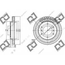 BD1034 DJ PARTS Тормозной диск