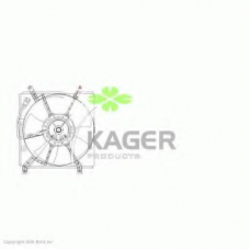 32-2392 KAGER Вентилятор, охлаждение двигателя
