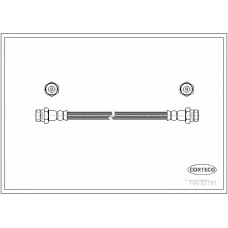 19032761 CORTECO Тормозной шланг