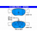 13.0460-7068.2 ATE Комплект тормозных колодок, дисковый тормоз
