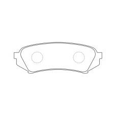 FP0773 FIT Комплект тормозных колодок, дисковый тормоз