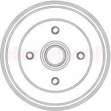 329333B BENDIX Тормозной барабан