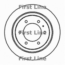 FBD1031 FIRST LINE Тормозной диск