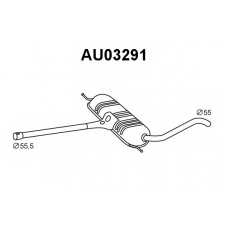 AU03291 VENEPORTE Предглушитель выхлопных газов