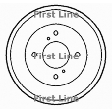 FBR956 FIRST LINE Тормозной барабан