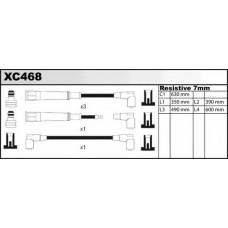 XC468 QUINTON HAZELL Комплект проводов зажигания