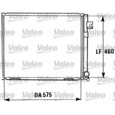 819404 VALEO Радиатор, охлаждение двигателя