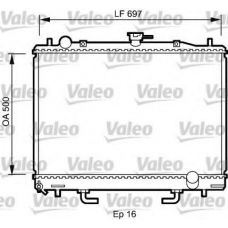 735059 VALEO Радиатор, охлаждение двигателя