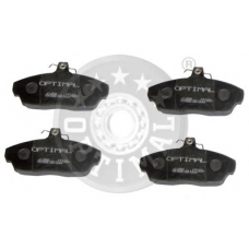 10175 OPTIMAL Комплект тормозных колодок, дисковый тормоз