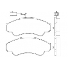 23919 183  0 5 T4136 TEXTAR Колодки тормозные