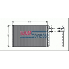 5321101 KUHLER SCHNEIDER Конденсатор, кондиционер