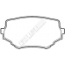 FBP3222 FIRST LINE Комплект тормозных колодок, дисковый тормоз