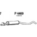 P4469 FENNO Средний глушитель выхлопных газов