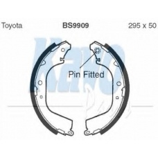 BS-9909 KAVO PARTS Комплект тормозных колодок