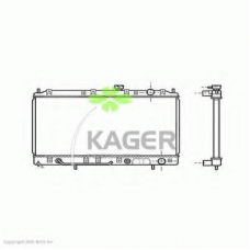 31-2295 KAGER Радиатор, охлаждение двигателя