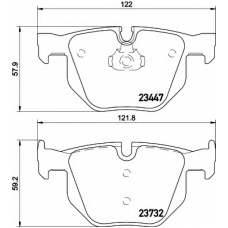 8DB 355 013-941 HELLA Комплект тормозных колодок, дисковый тормоз