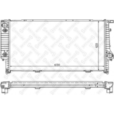 10-25290-SX STELLOX Радиатор, охлаждение двигателя