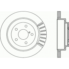 BDR1494.20 OPEN PARTS Тормозной диск