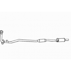 614476 FONOS Средний глушитель выхлопных газов