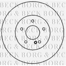 BBD5179 BORG & BECK Тормозной диск