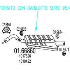01.66860 MTS Глушитель выхлопных газов конечный
