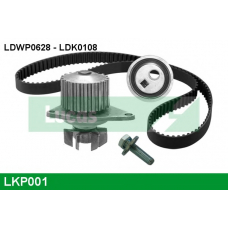 LKP001 TRW Водяной насос + комплект зубчатого ремня