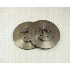 8120 14122 TRIDON Brake discs, rear