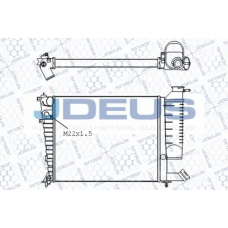 007M22 JDEUS Радиатор, охлаждение двигателя