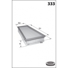 ELP9253 MECAFILTER Воздушный фильтр