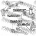 VWAB-31KIT FEBEST Подвеска, рычаг независимой подвески колеса