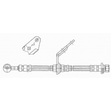 511997 CEF Тормозной шланг