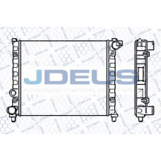 025V01 JDEUS Радиатор, охлаждение двигателя
