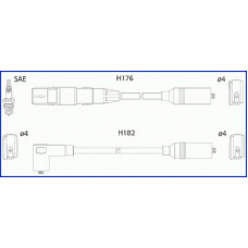 134790 Huco Комплект проводов зажигания