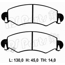 IBD-1885 IPS Parts Комплект тормозных колодок, дисковый тормоз