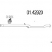 01.42920 MTS Труба выхлопного газа