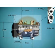 14-7482R AUTO AIR GLOUCESTER Компрессор, кондиционер