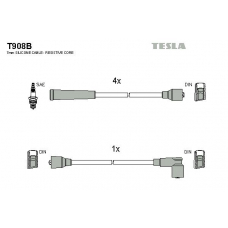 T908B TESLA Комплект проводов зажигания