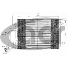 300045 ACR Конденсатор, кондиционер