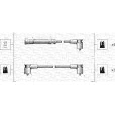 941318111057 MAGNETI MARELLI Комплект проводов зажигания