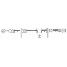 FHY2293 FERODO Тормозной шланг