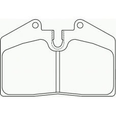 MDB1456 MINTEX Комплект тормозных колодок, дисковый тормоз