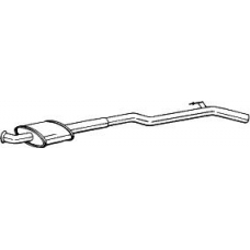 283-547 BOSAL Средний глушитель выхлопных газов