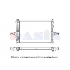 220024N AKS DASIS Радиатор, охлаждение двигателя