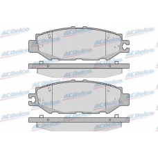 AC058939D AC Delco Комплект тормозных колодок, дисковый тормоз