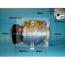 14-1009 AUTO AIR GLOUCESTER Компрессор, кондиционер