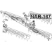 NAB-187 FEBEST Подвеска, рулевое управление