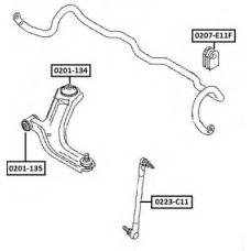 0223-C11 ASVA Тяга / стойка, стабилизатор