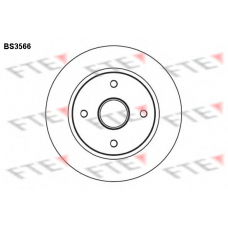BS3566 FTE Тормозной диск